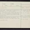 Dunnichen, NO44NE 1, Ordnance Survey index card, Recto