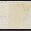 Kirkbuddo, NO44SE 15, Ordnance Survey index card, Verso