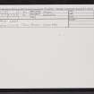 Carse Grey, NO45SE 1, Ordnance Survey index card, Recto