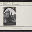 St Andrews, 1 South Street, The Roundel, NO51NW 18, Ordnance Survey index card, Verso