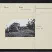Hynd Castle, NO54SW 10, Ordnance Survey index card, Recto