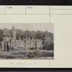 Guthrie Castle, NO55SE 4, Ordnance Survey index card, Verso