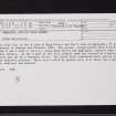 Arbroath, 200-12 High Street, NO64SW 63, Ordnance Survey index card, Recto