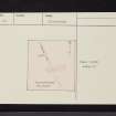 Capo Plantation, NO66NW 28, Ordnance Survey index card, Recto