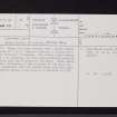 Lammas Muir, NO67NE 19, Ordnance Survey index card, page number 1, Recto