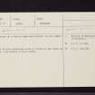 Montrose Links, NO75NW 15, Ordnance Survey index card, Recto