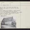 Dunnottar Church, NO88NE 15, Ordnance Survey index card, page number 2, Recto