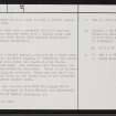 Islay, Laggan, NR25NE 1, Ordnance Survey index card, page number 2, Recto