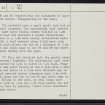 Islay, An Sithean, NR26NE 3, Ordnance Survey index card, page number 4, Recto