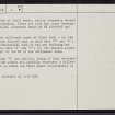 Islay, An Sithean, NR26NE 3, Ordnance Survey index card, page number 6, Recto