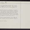 Islay, Glacan Daraich, NR26NE 15, Ordnance Survey index card, page number 3, Recto