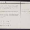 Islay, Cragabus, NR34NW 6, Ordnance Survey index card, page number 2, Recto