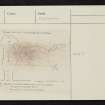 Colonsay, Uamh Ur, Kiloran Bay, NR39NE 9, Ordnance Survey index card, Recto