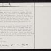 Islay, Dun Bhoraraig, NR46NW 10, Ordnance Survey index card, page number 2, Verso