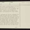 Balmavicar, NR50NE 1, Ordnance Survey index card, page number 3, Recto