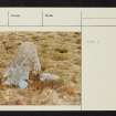 Jura, Knockrome, NR57SE 2, Ordnance Survey index card, Recto