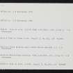 Jura, Cul A' Bhaile, NR57SW 1, Ordnance Survey index card, page number 2, Recto