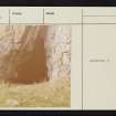 Keil Cave, NR60NE 3, Ordnance Survey index card, Recto