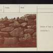 Ranachan Hill, NR62NE 12, Ordnance Survey index card, page number 2, Recto