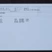 Westport, NR62NE 21, Ordnance Survey index card, Recto