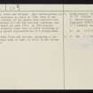 Cladh Nam Paitean, Burial Ground, NR63SE 23, Ordnance Survey index card, page number 2, Verso