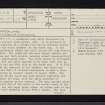Greenland, NR72SW 1, Ordnance Survey index card, page number 1, Recto
