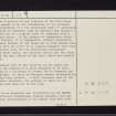 Knock Scalbart, NR72SW 25, Ordnance Survey index card, page number 2, Verso