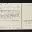 Braids, NR74SW 2, Ordnance Survey index card, page number 2, Verso