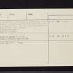 Dun Skeig, NR75NE 1, Ordnance Survey index card, page number 3, Recto