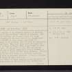 Talatoll, NR75SE 4, Ordnance Survey index card, page number 1, Recto
