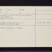 Dun Mor, NR76SE 1, Ordnance Survey index card, page number 4, Verso