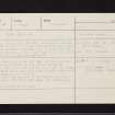 Ormsary, NR77SW 4, Ordnance Survey index card, Recto
