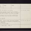 Achnamara, NR78NE 2, Ordnance Survey index card, page number 2, Verso
