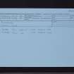 Achnamara, NR78NE 2, Ordnance Survey index card, Recto