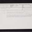 Arran, Blackwaterfoot, NR82NE 3, Ordnance Survey index card, Recto