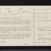 Glenakil, NR86NE 2, Ordnance Survey index card, page number 1, Recto