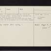 Badden, NR88NE 17, Ordnance Survey index card, page number 2, Verso