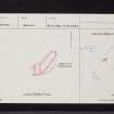 Binnein Mor, NR89NE 9, Ordnance Survey index card, Recto