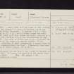 Kilbride, NR89NE 14, Ordnance Survey index card, Recto
