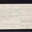 Ri Cruin, NR89NW 16, Ordnance Survey index card, page number 2, Verso