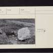 Poltalloch, NR89NW 38, Ordnance Survey index card, Recto