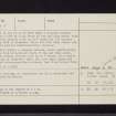 Achnabreck, NR89SE 2, Ordnance Survey index card, page number 2, Verso