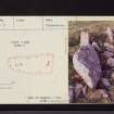 Arran, Moinechoill, Glean An T'suidhe, NR93NW 2, Ordnance Survey index card, page number 1, Recto