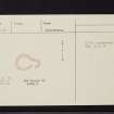 Arrn, Moss Farm, NR93SW 14, Ordnance Survey index card, page number 3, Recto