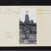 Ardlamont House, Sundial, NR96NE 14, Ordnance Survey index card, Recto