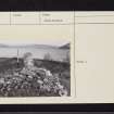 Arran, Kingscross Point, NS02NE 2, Ordnance Survey index card, Recto