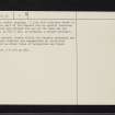 Arran, Dippen, NS02SE 2, Ordnance Survey index card, page number 2, Verso