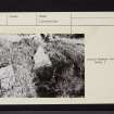 Arran, Whiting Bay, Giant's Graves North, NS02SW 2, Ordnance Survey index card, Verso
