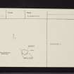 Bute, Ardnahoe, NS05NE 2, Ordnance Survey index card, Recto