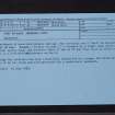 Bute, Cnoc An Rath, NS06NE 5, Ordnance Survey index card, Recto